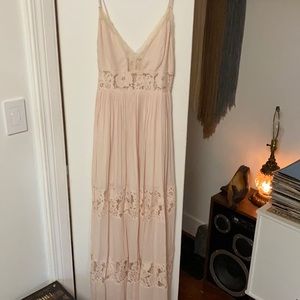 Lace summer boho dress
